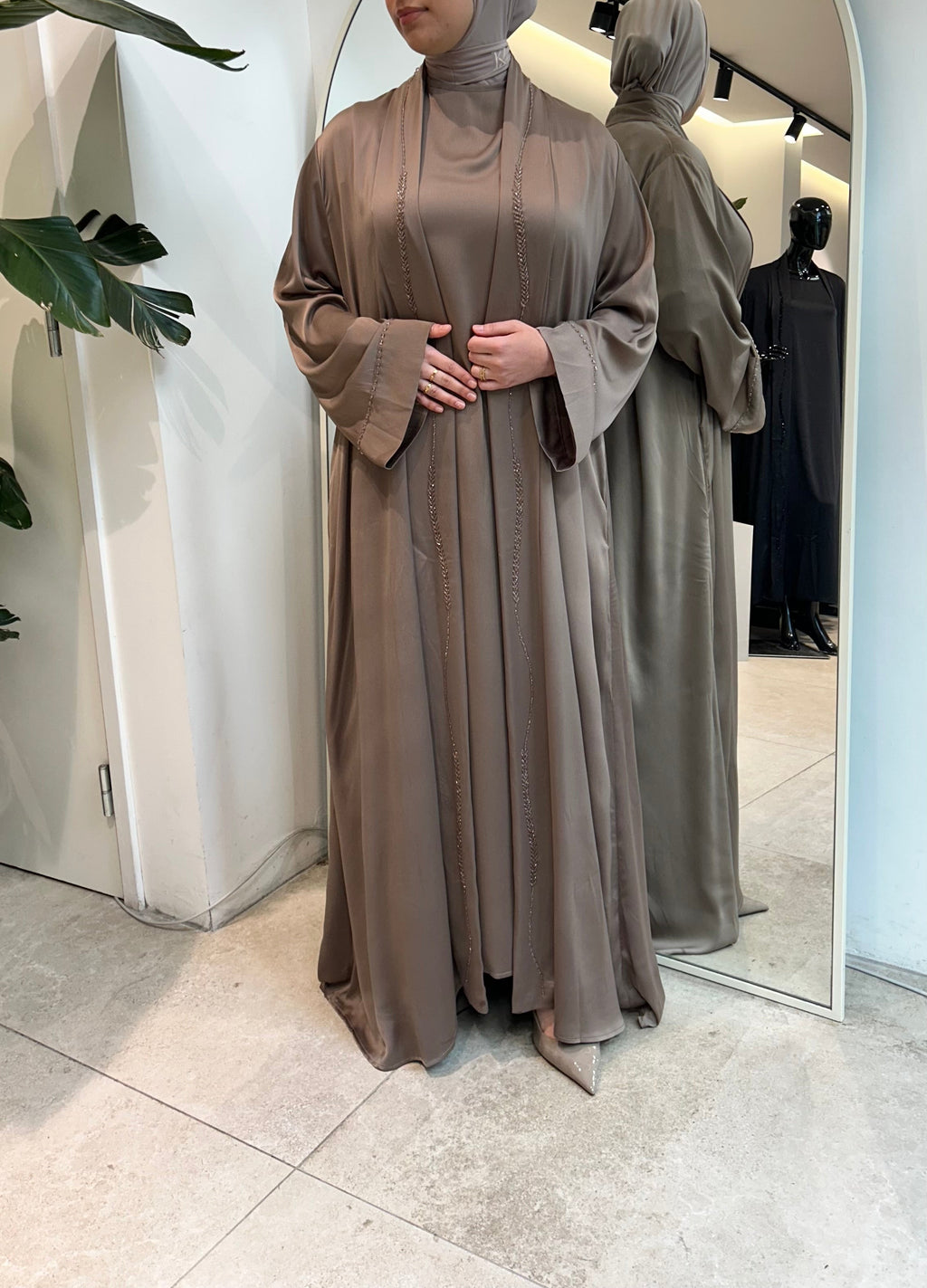 Abaya Layla Brown