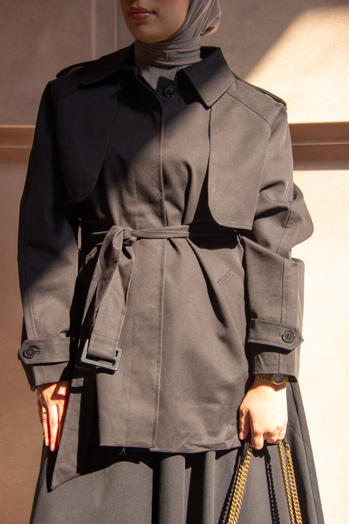 Maya Trench Jacket Matching Set