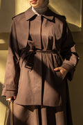 Maya Trench Jacket Matching Set