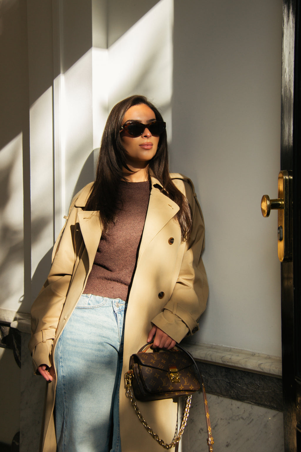 Elena Trench Coat Beige