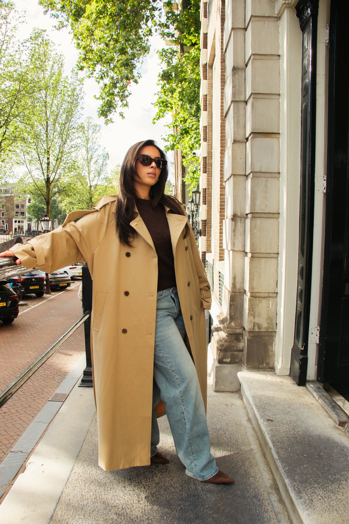 Elena Trench Coat Beige