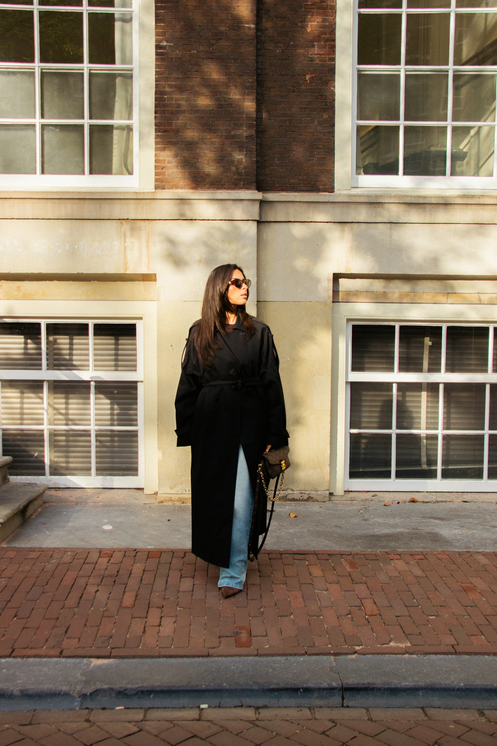 Elena Trench Coat Black